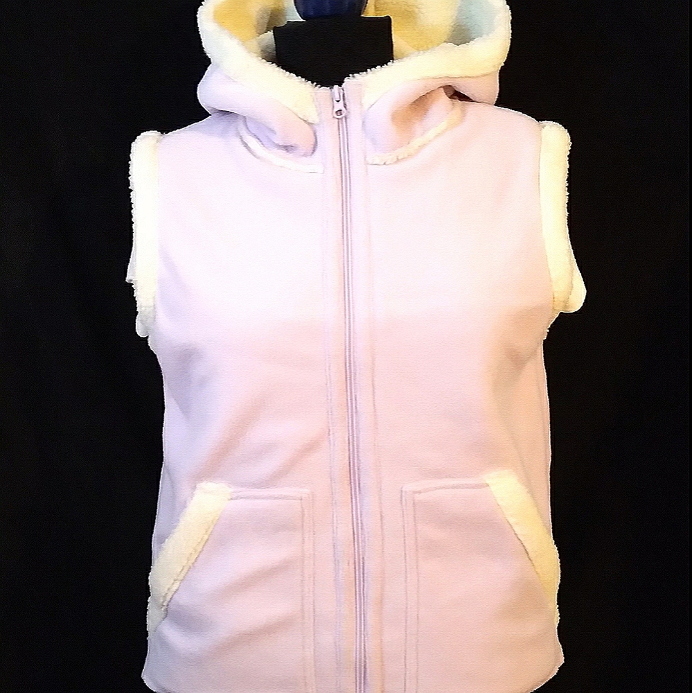🤎(M) IZOD Faux Sheepskin Lined Vest